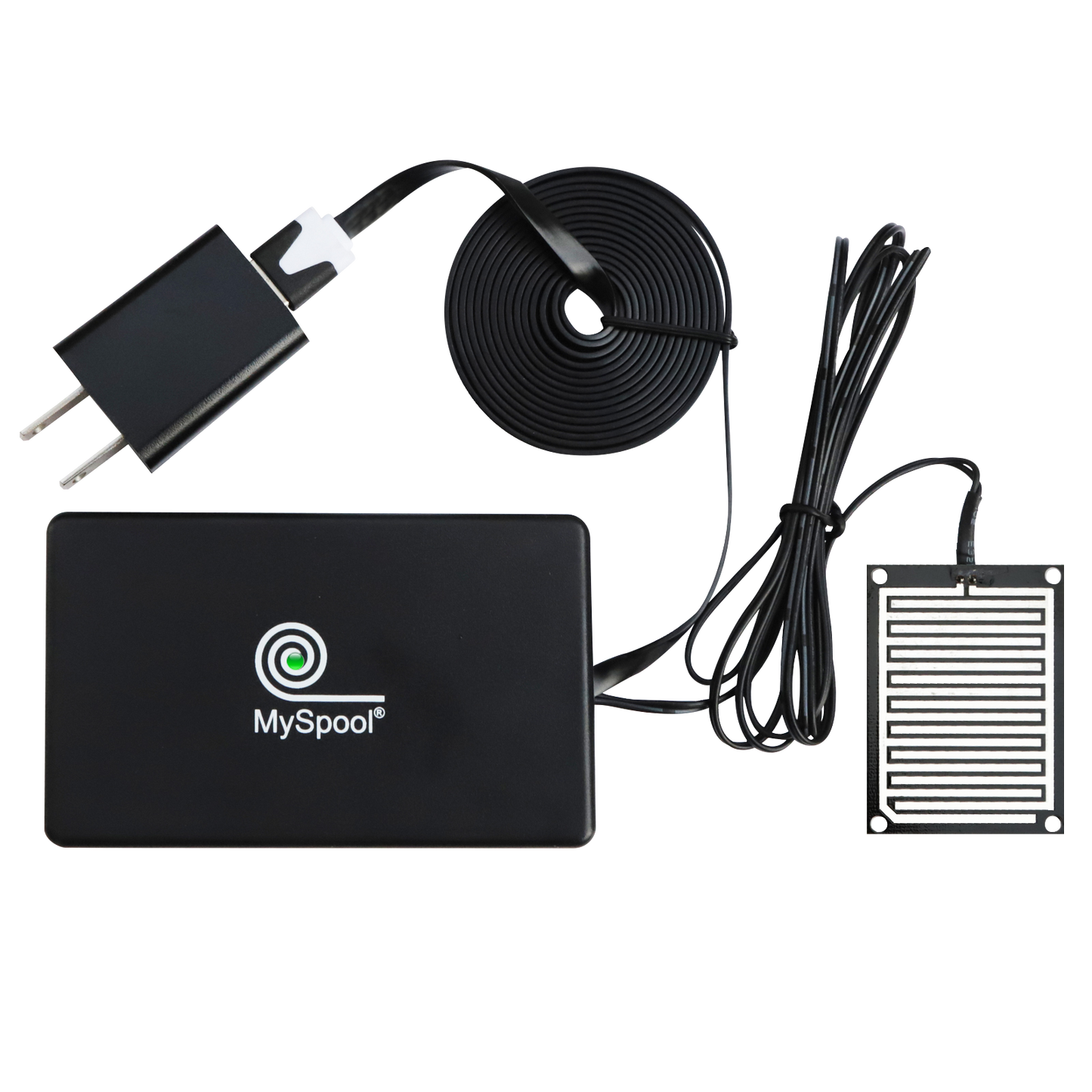 Water Detector with text message and email alerts,  moisture sensor with 5 ft cable.